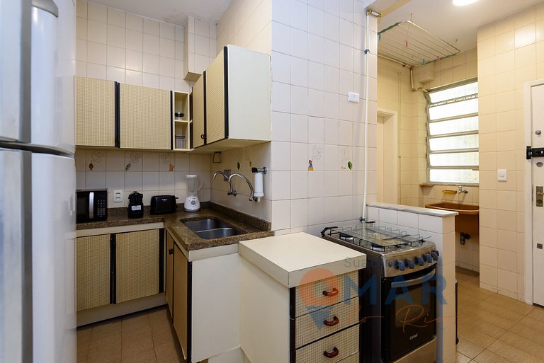 Apartamento 2Qts c/ Vista Mar em Copacabana | FDM 7/91
