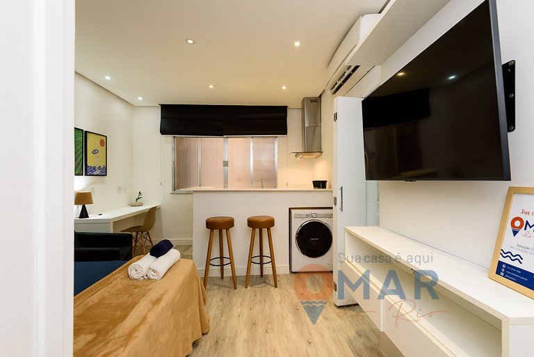 Studio completo a 200m da Praia | FM 144/409