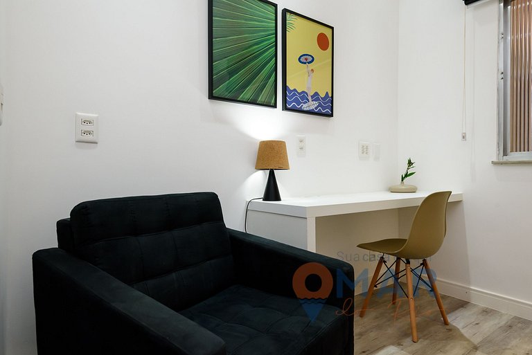 Studio completo a 200m da Praia | FM 144/409