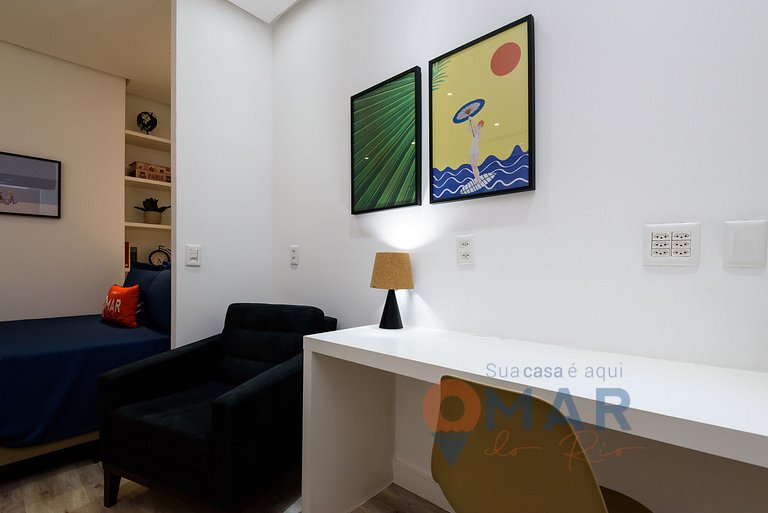 Studio completo a 200m da Praia | FM 144/409