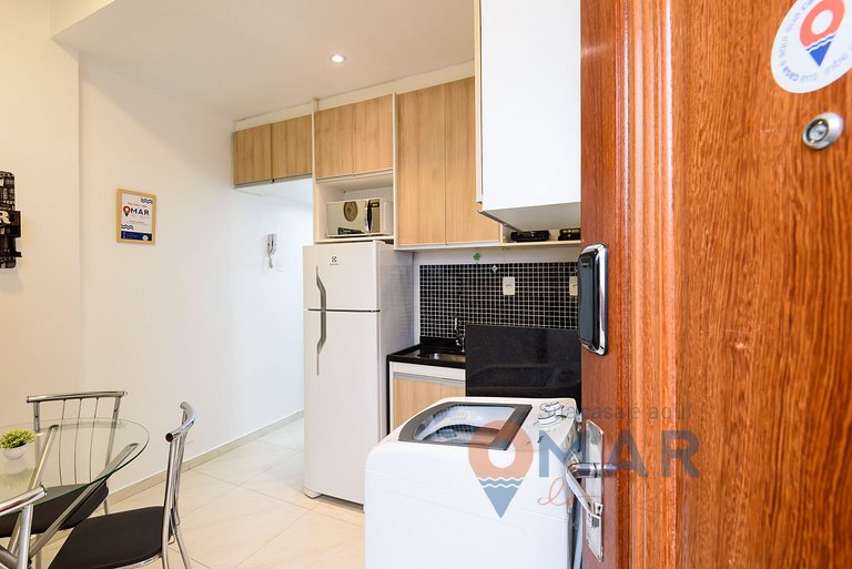 Estudio reformado a 200 metros de la playa de Copacabana