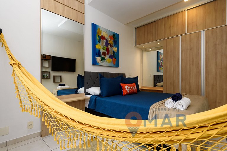 Estudio reformado a 200 metros de la playa de Copacabana