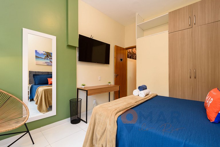 Estudio en Copacabana a 200 metros de la playa | NSC 1085/60