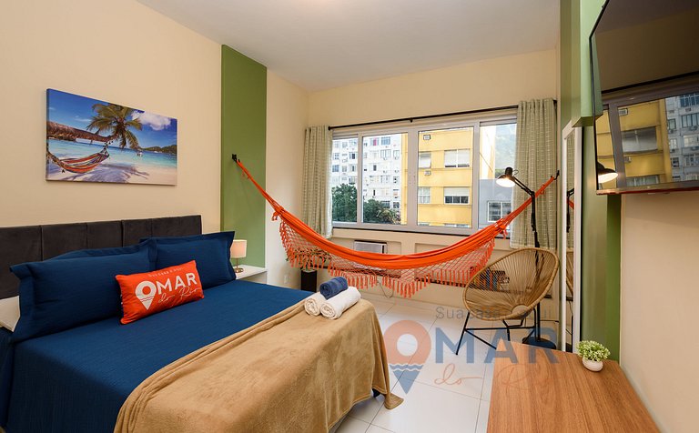Estudio en Copacabana a 200 metros de la playa | NSC 1085/60