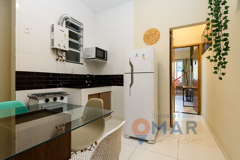 Estudio en Copacabana a 200 metros de la playa | NSC 1085/60