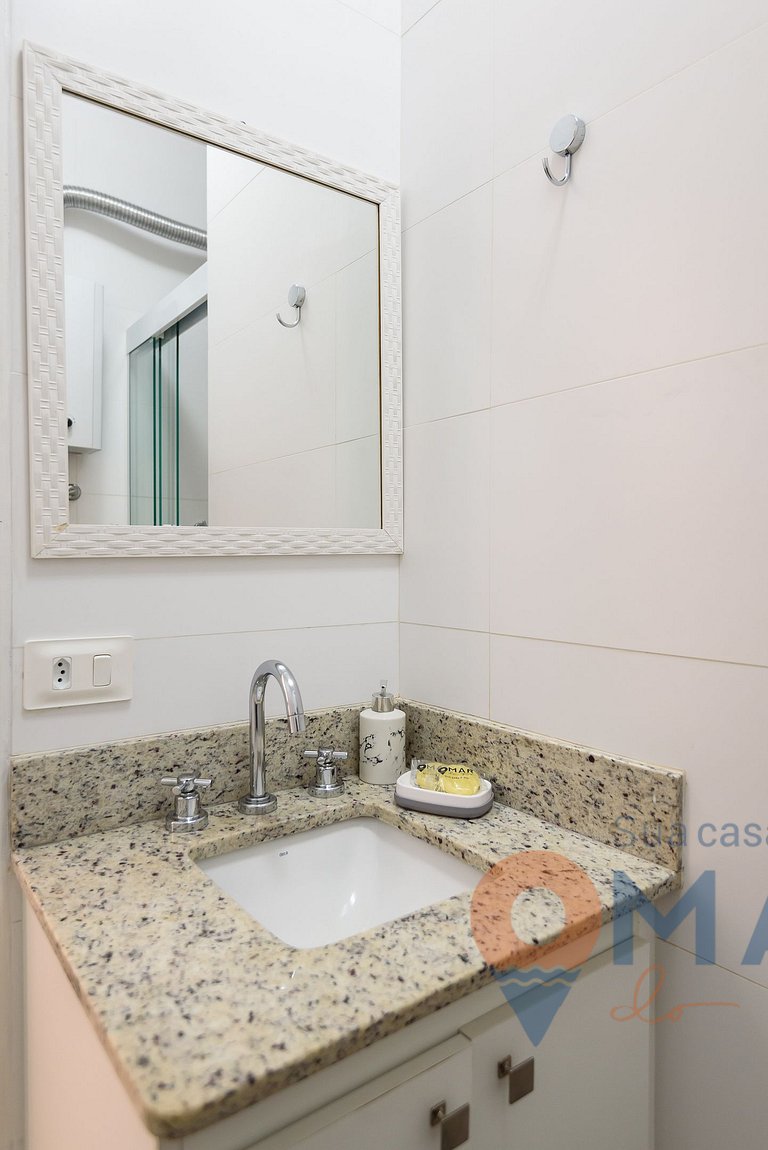 Studio Vista Lateral Mar 160m da Praia |PJ 135/411