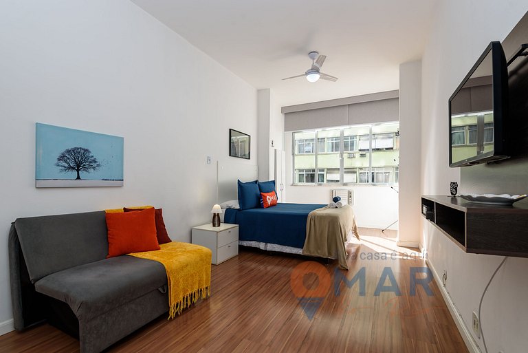 Side-Sea View Studio 160m to Beach | PJ 135/411