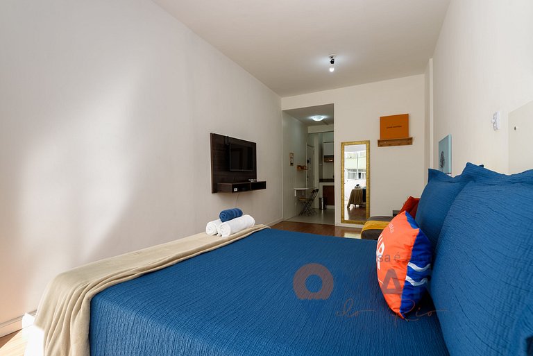Side-Sea View Studio 160m to Beach | PJ 135/411