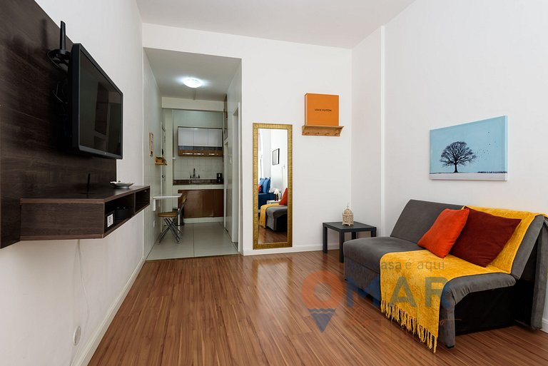 Side-Sea View Studio 160m to Beach | PJ 135/411
