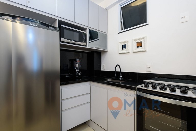 1 Qto a 300m da Praia de Copacabana | PJ 281/712