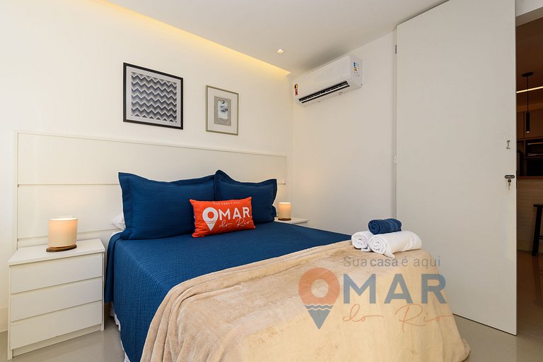 1 Qto a 300m da Praia de Copacabana | PJ 281/712