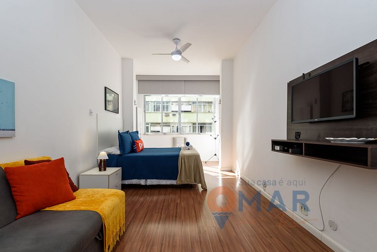 Studio Vista Lateral Mar 160m da Praia |PJ 135/411