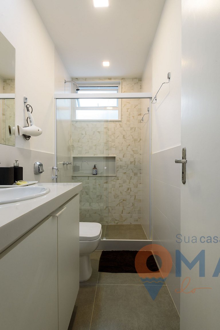 Apê de 1 Quarto a 180m da Praia | JC 40/304