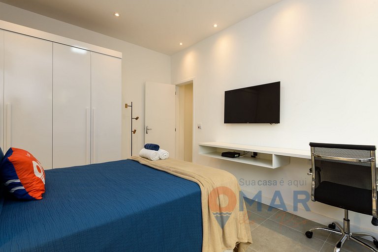 Apê de 1 Quarto a 180m da Praia | JC 40/304