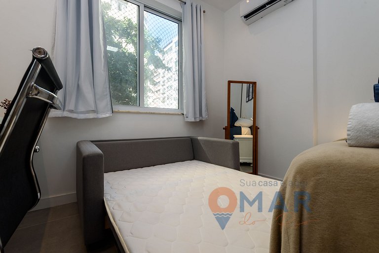 Apê de 1 Quarto a 180m da Praia | JC 40/304