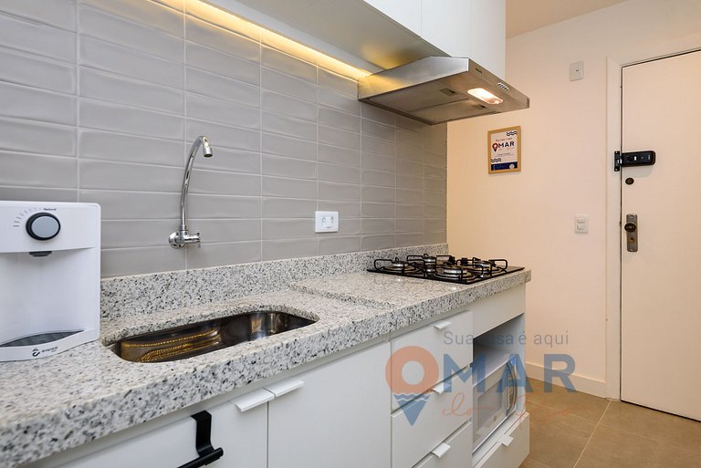 Apê de 1 Quarto a 180m da Praia | JC 40/304