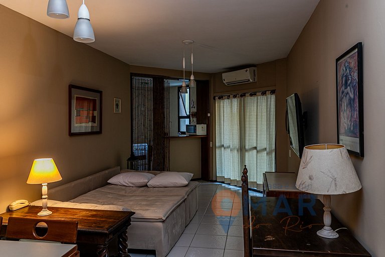 Apart-Hotel com Piscina em Copacabana | PI 500/307