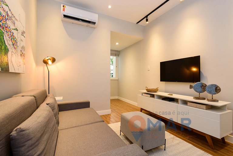 Apartamento decorado a 350m da Praia | SF 159/102