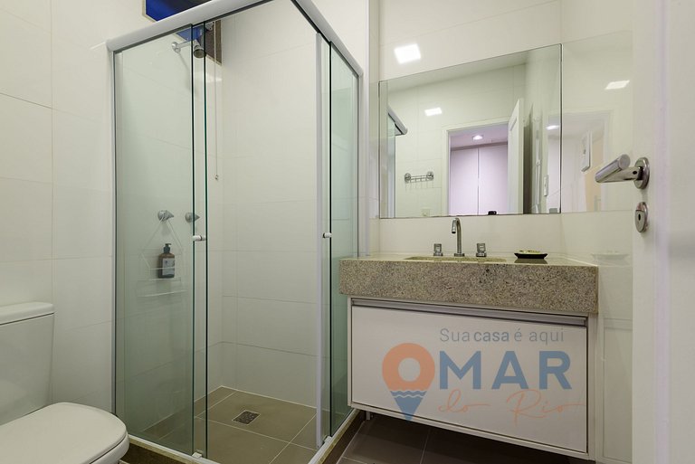 Apartamento decorado a 350m da Praia | SF 159/102