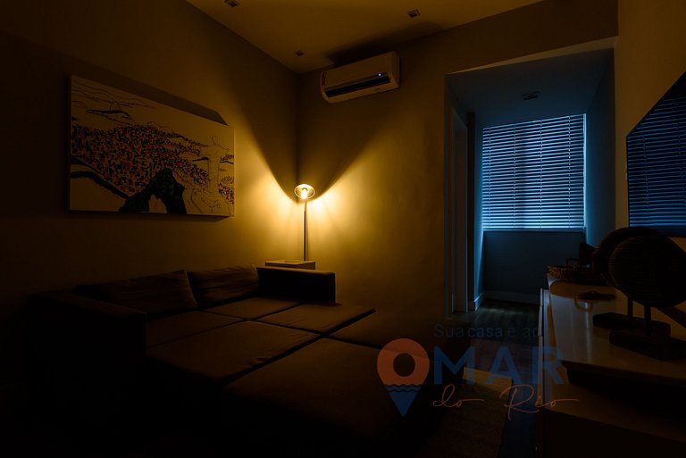 Apartamento decorado a 350m da Praia | SF 159/102
