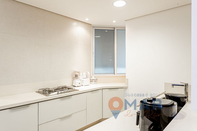 3 Quartos no Leblon a 2 min da praia | GSM493/203
