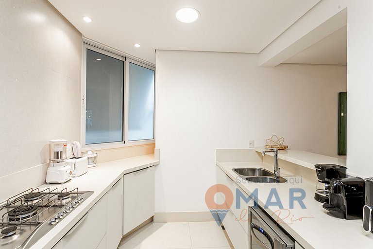 3 Quartos no Leblon a 2 min da praia | GSM493/203