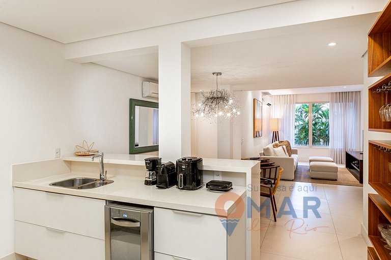 3 BDRs en Leblon 2 min. de la playa | GSM493/203