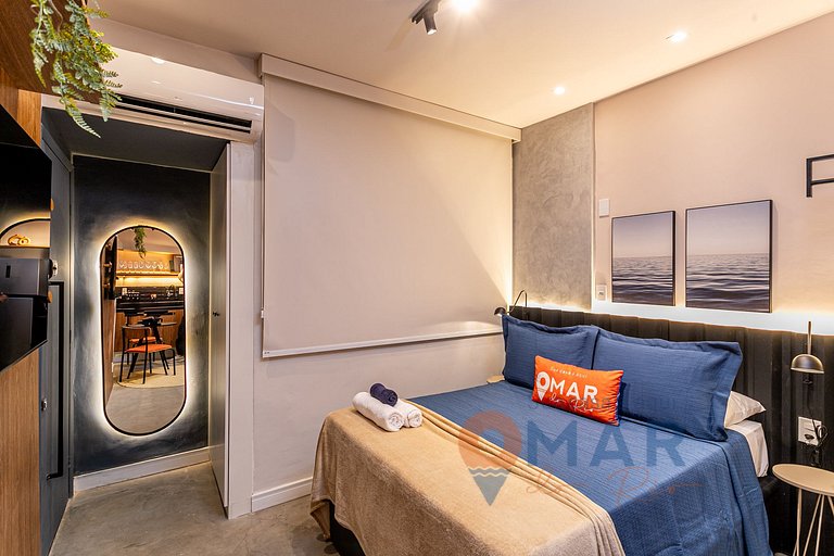 Studio em Copacabana a 200m da Praia |NSC 1085/307