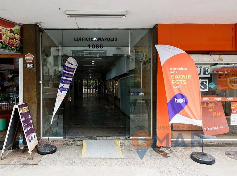 Studio en Copacabana cerca de la playa|NSC1085/307