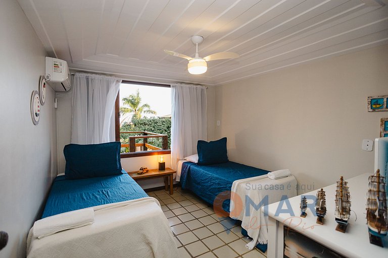 Casa em Búzios com Piscina e Vista-Mar | EDF 12