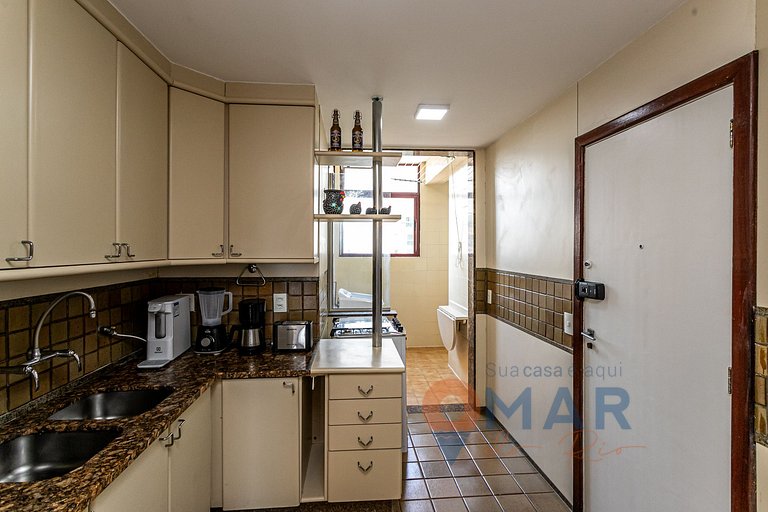 3 Quartos com Piscina e Vista Mar em Ipanema | FO 87/503