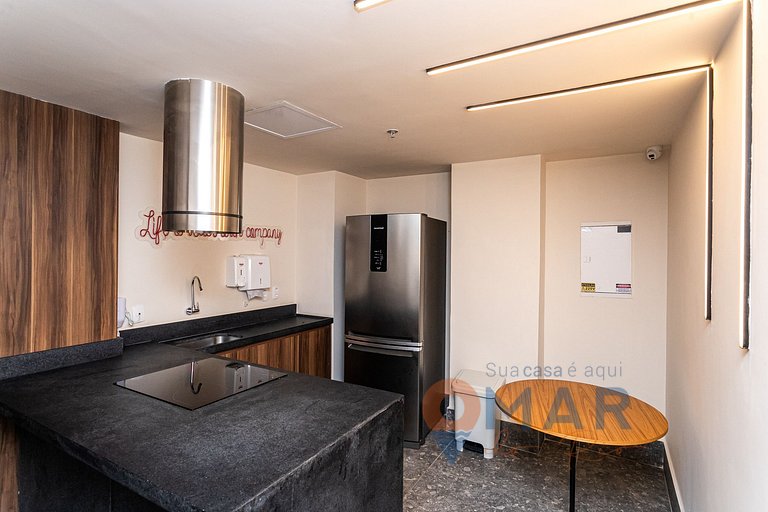 Apartamento com Workstation no Centro | SD 80/1004
