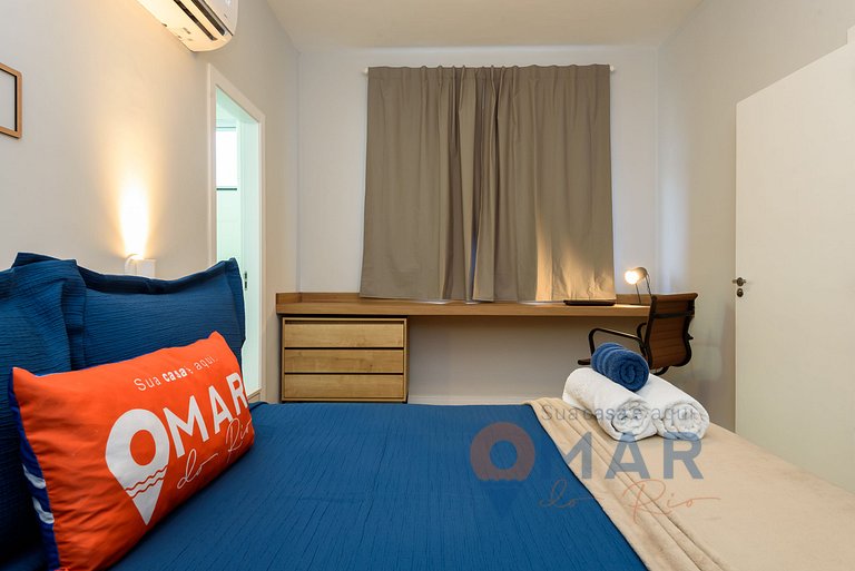 1BDR 2 min. de la playa de Copacabana |NSC371/1011