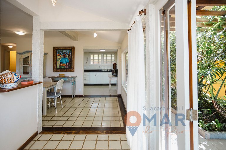 Casa em Búzios c/ Churrasqueira e Vista Mar|EDF 16