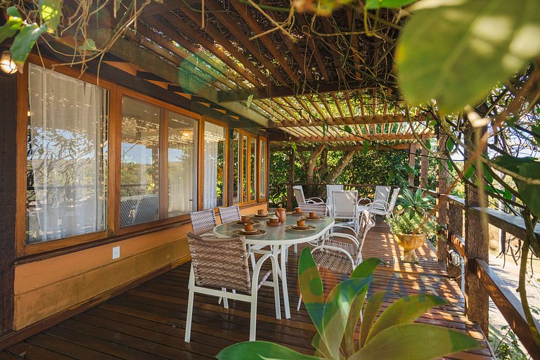 Casa em Búzios c/ Churrasqueira e Vista Mar|EDF 16