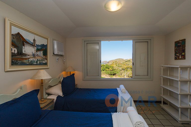 Casa em Búzios c/ Churrasqueira e Vista Mar|EDF 16