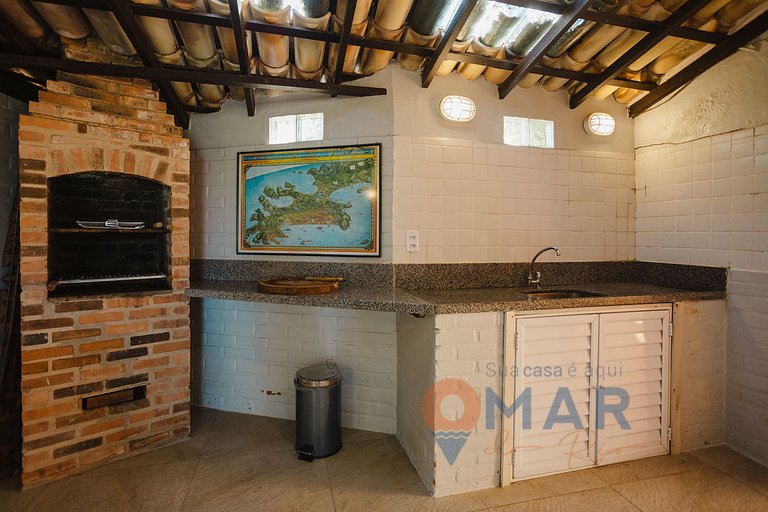 Casa em Búzios c/ Churrasqueira e Vista Mar|EDF 16