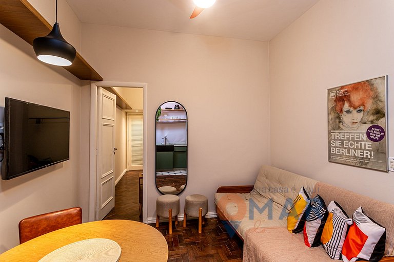Modern 1-Bedroom Apartment in Copacabana | GAP 14/303