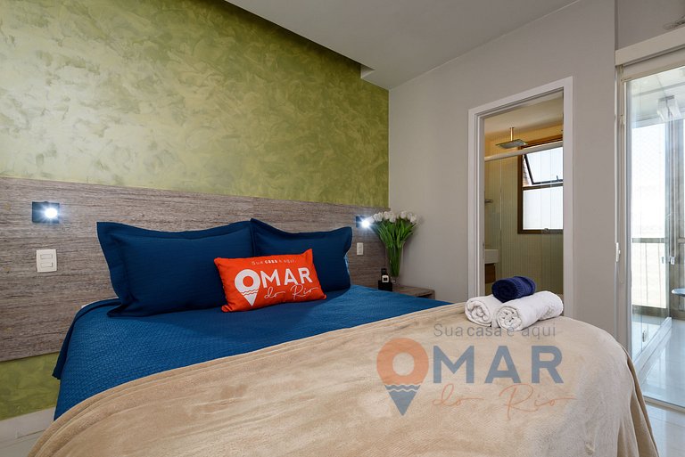 Moderno 2 Dormitorios Beira-Mar con Piscina | LC 6250/1203