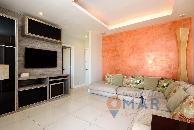 Moderno 2 Dormitorios Beira-Mar con Piscina | LC 6250/1203