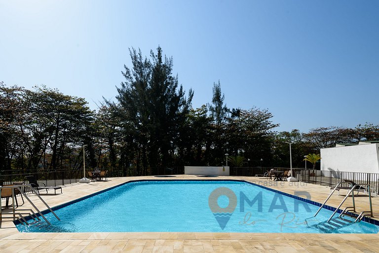 Moderno 2 Dormitorios Beira-Mar con Piscina | LC 6250/1203