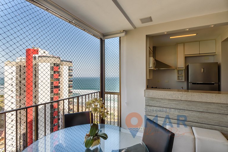 Moderno 2Qtos Beira-Mar c/ Piscina | LC 6250/1203
