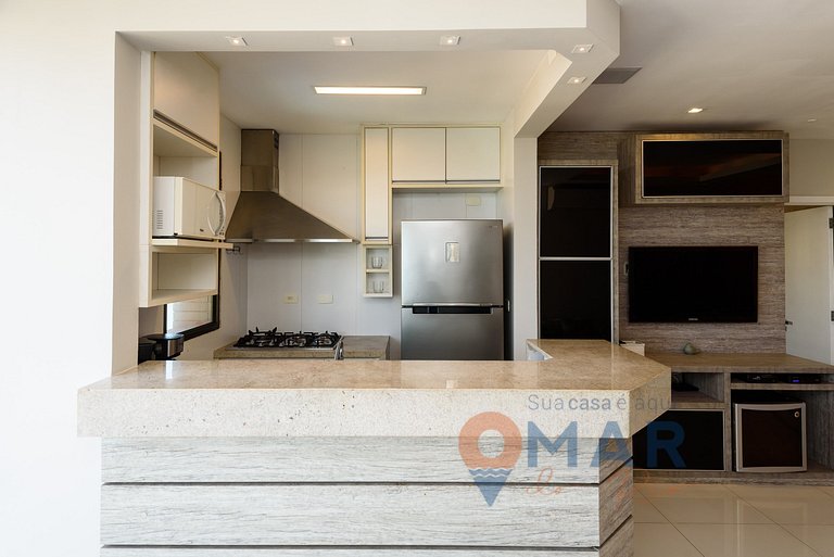 Moderno 2 Dormitorios Beira-Mar con Piscina | LC 6250/1203