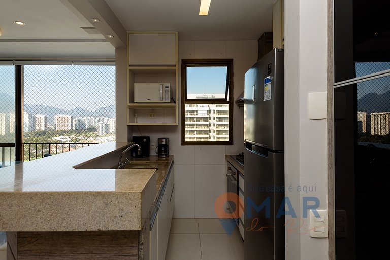 Moderno 2Qtos Beira-Mar c/ Piscina | LC 6250/1203