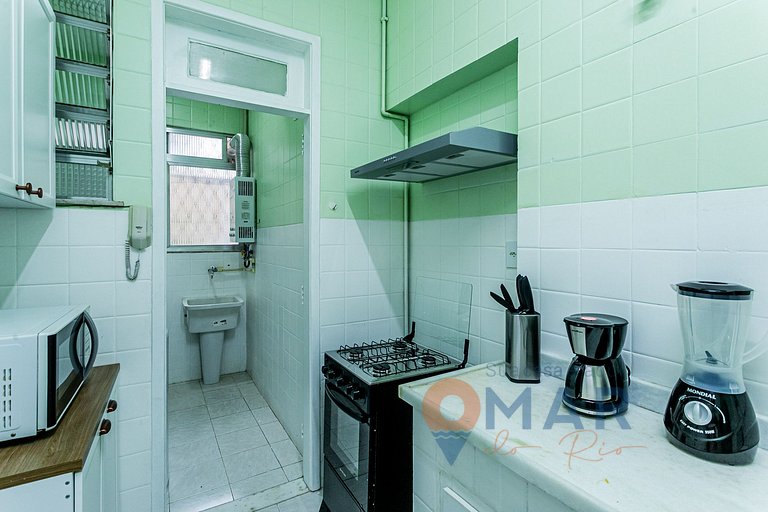 Apartamento Decorado em Copacabana | TN 242/201