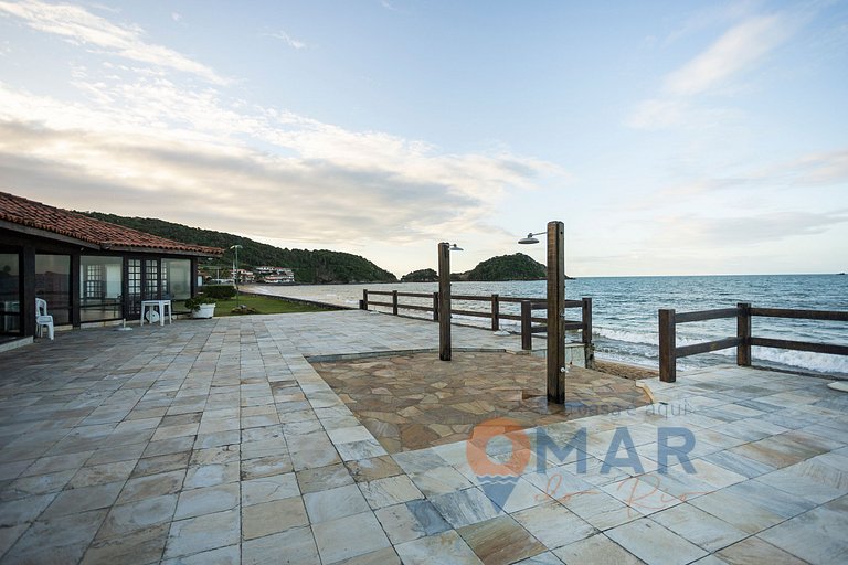 Beachfront House w/ Ocean View in Búzios | CBR 7/7