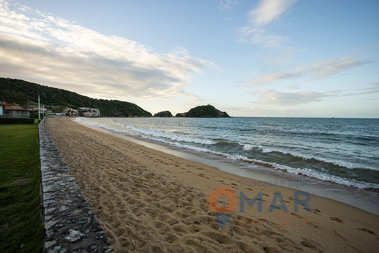 Casa Pé na Areia com Vista Mar em Búzios | CBR 7/7