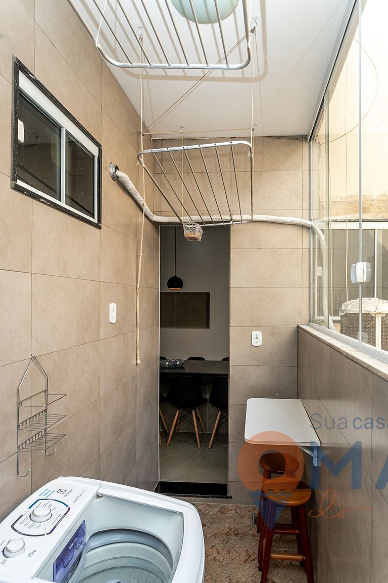 Apê com 2Qtos a 240m da Praia de Copacabana | RP 186/1002