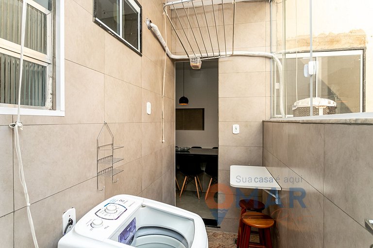 Apê com 2Qtos a 240m da Praia de Copacabana | RP 186/1002