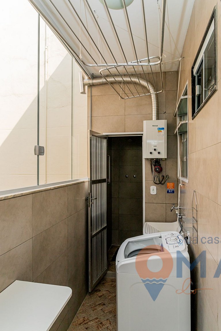 Apê com 2Qtos a 240m da Praia de Copacabana | RP 186/1002